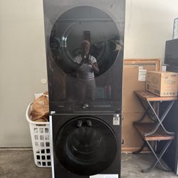 Samsung Stackable Washer And Dryer Electric 
