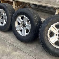 Tires 6 Lug, 255/70r17 With Ford Rims