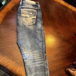 Women’s Rock Revival Ankle Skinny Capri