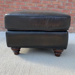 Brand New Leather Ottoman