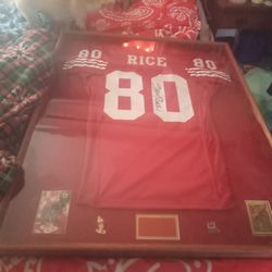 Jerry Rice Career Year Autograph Jersey 