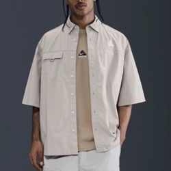 Men  NWT Nike ACG Orb Weaver UV Repel Short Sleeve Shirt HJ2883-009