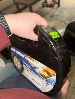 HKN-110 Snow-Chains Auto Fixing Quick Fit Easy Installation Tire-Chains, Portable Reusable Universal