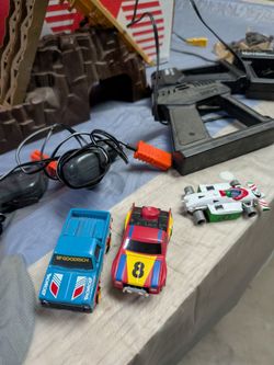 Vintage slot car set