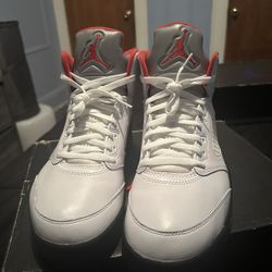*NEGOTIABLE* JORDAN 5 FIRE RED SIZE 12 OG ALL