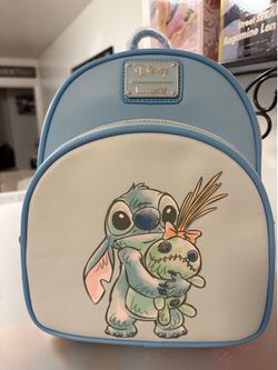 Loungefly Disney Stitch and Scrump Mini Backpack