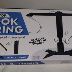 Tabletop Hook & Ring Game