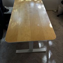 63” Bekant Top Desk Uplift V2 Electric Standing Desk 