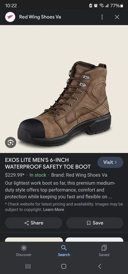 Brand New Red Wing Steel Toe Boots - Size 8.5