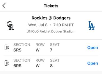 Dodgers vs Rockies