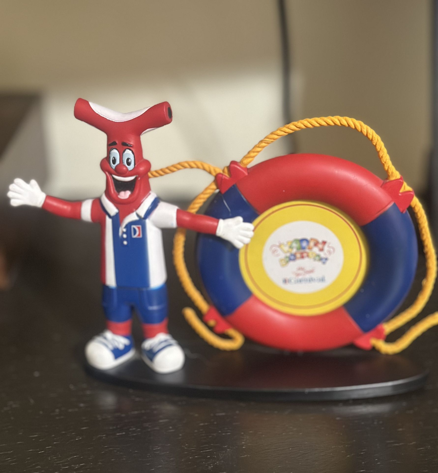 Vintage Carnival Rubber Birthday Frame And Photo Book