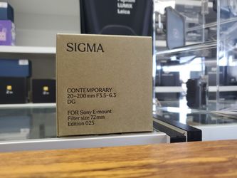 Sigma 20-200mm For E
