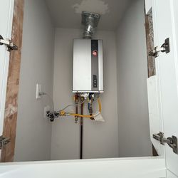 Tank/ Tankless water heater install