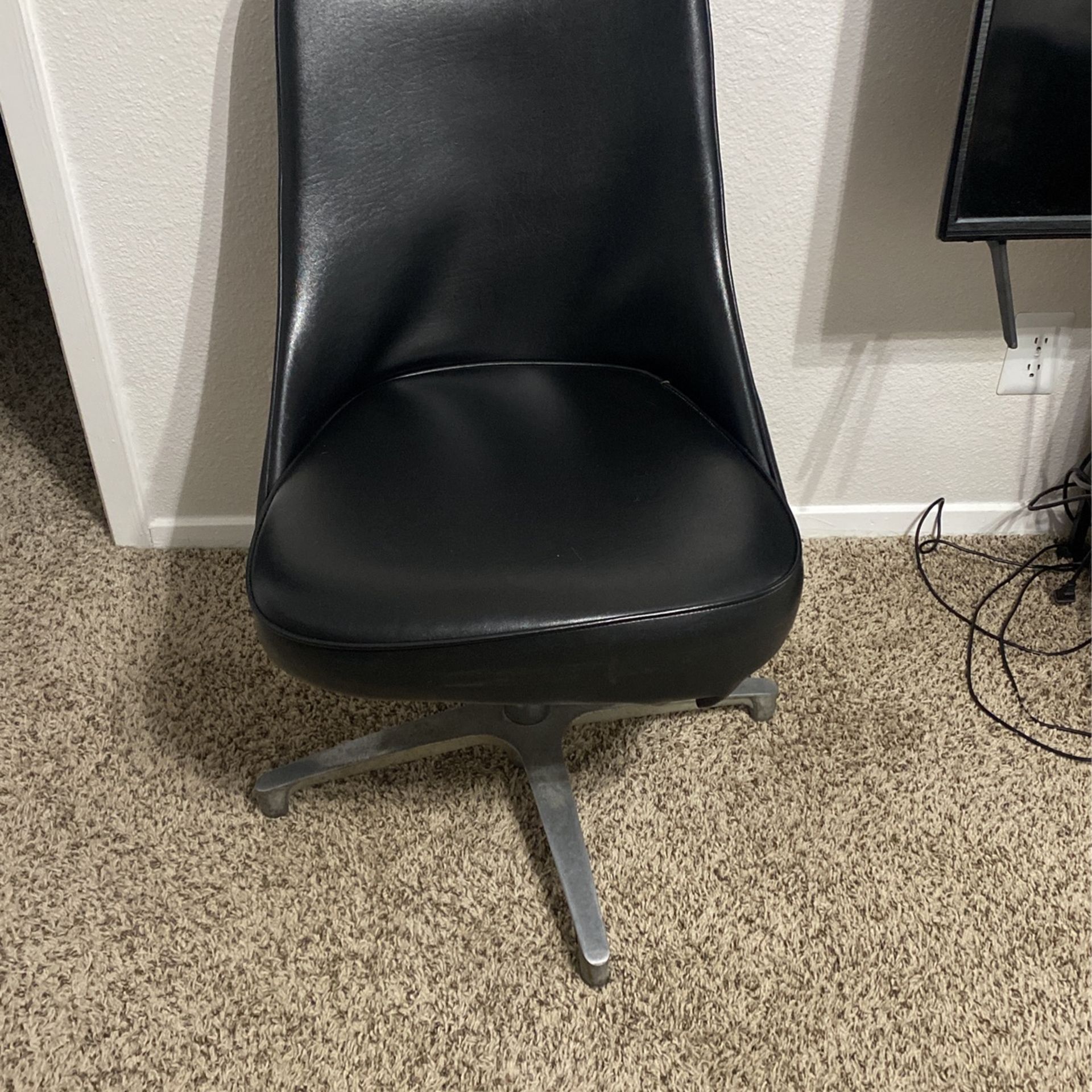 Black Leather Chair
