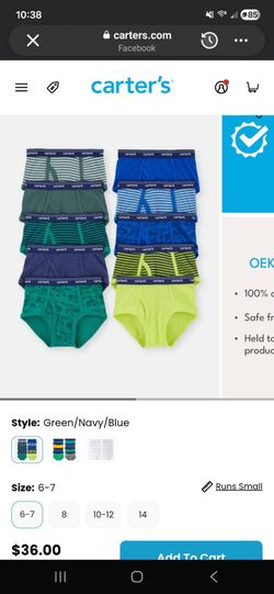 Boy underwear slightly used