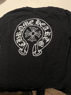 Chrome Hearts Black Long Sleeve T-Shirt