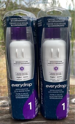 EveryDrop Filter 1 Refrigerator Ice & Water Filter – 2 Pack
