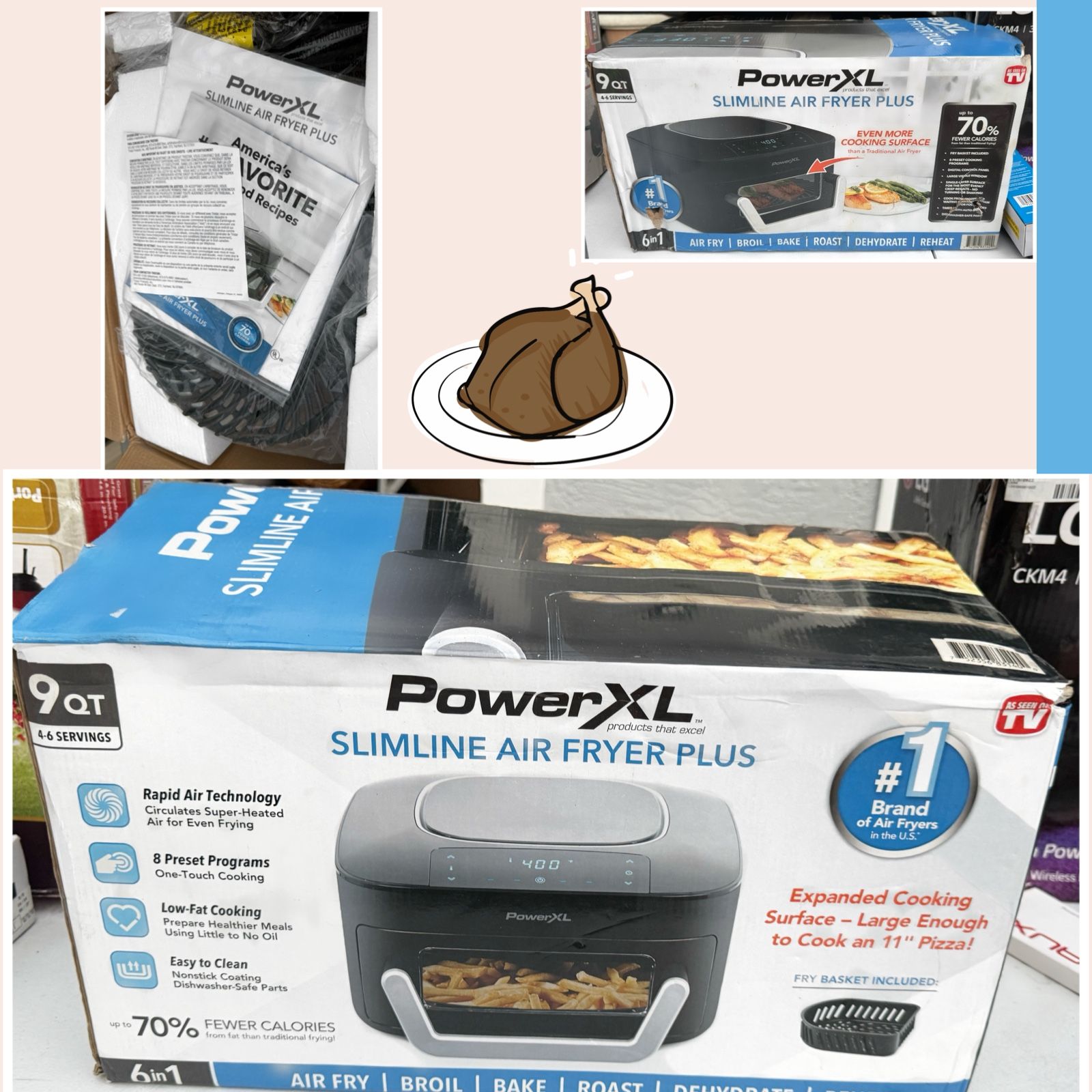 Brand New In Box Power XL Slimline Sale