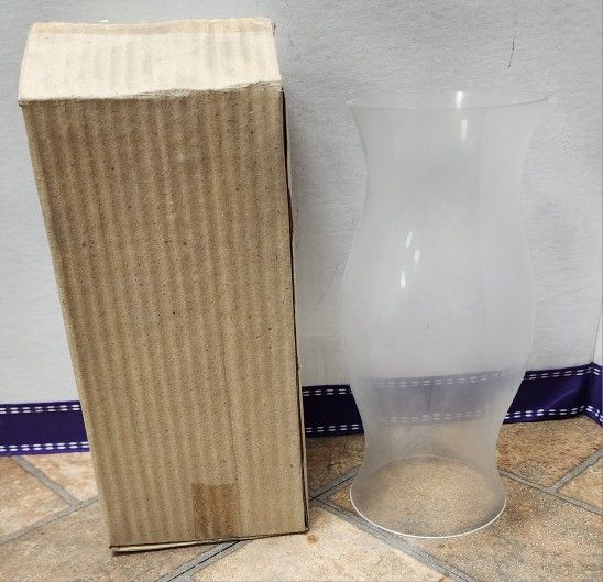 14 Clear 8-1/2" Candle Hurricane Shades NEW!
