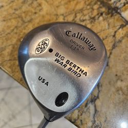Callaway Golf Club Driver.. Big Bertha 1 Wood Small Club Size Head