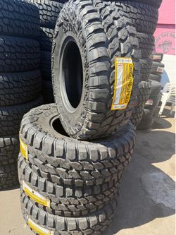 🚨🚘Vendo set de llantas Lt 35x12.50 17 Ground speed tires M/T