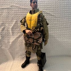DiD Corp. Custom WWII Paratrooper 1/6 scale figure with accessories