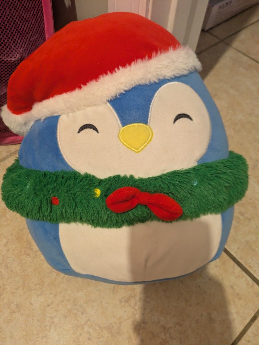 Special Edition Christmas Penguin Stuffie