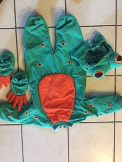 Frog costume 18m-2t