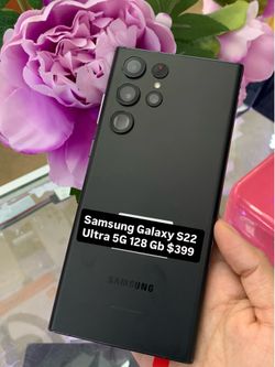 Unlocked - Samsung Galaxy S22 Ultra 5G 128 Gb and clean imei