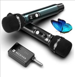 Professional Dual Wireless Microphone
