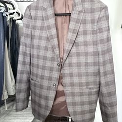 Gray blazer