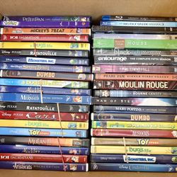 HUGE Lot of  DVDs,Blu-ray’s And PS3 Games For One Low Price 