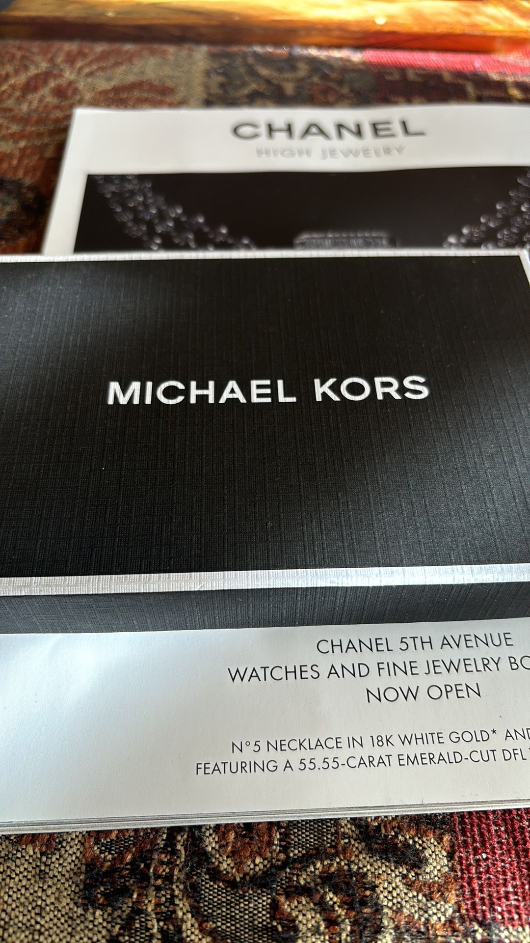 Michael Kors Card Holder With Key Chain