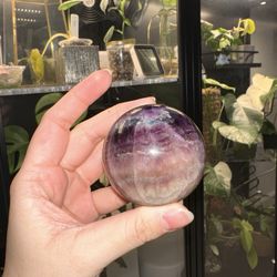 Purple Fluorite Sphere