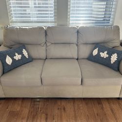 Tan-colored Sofa/Couch