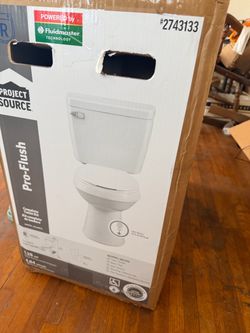 Brand New Toilet + Bathroom Faucet