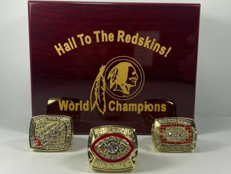 Washington Redskins Commanders Super Bowl Championship Ring Set