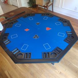 Poker Set And Foldable Poker Table