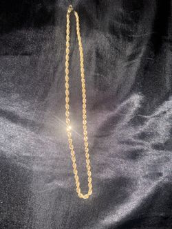 14k gold rope chain 10 grams 20inch
