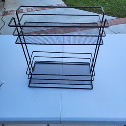 Two Tier Vanity Table Top Storage Organizer