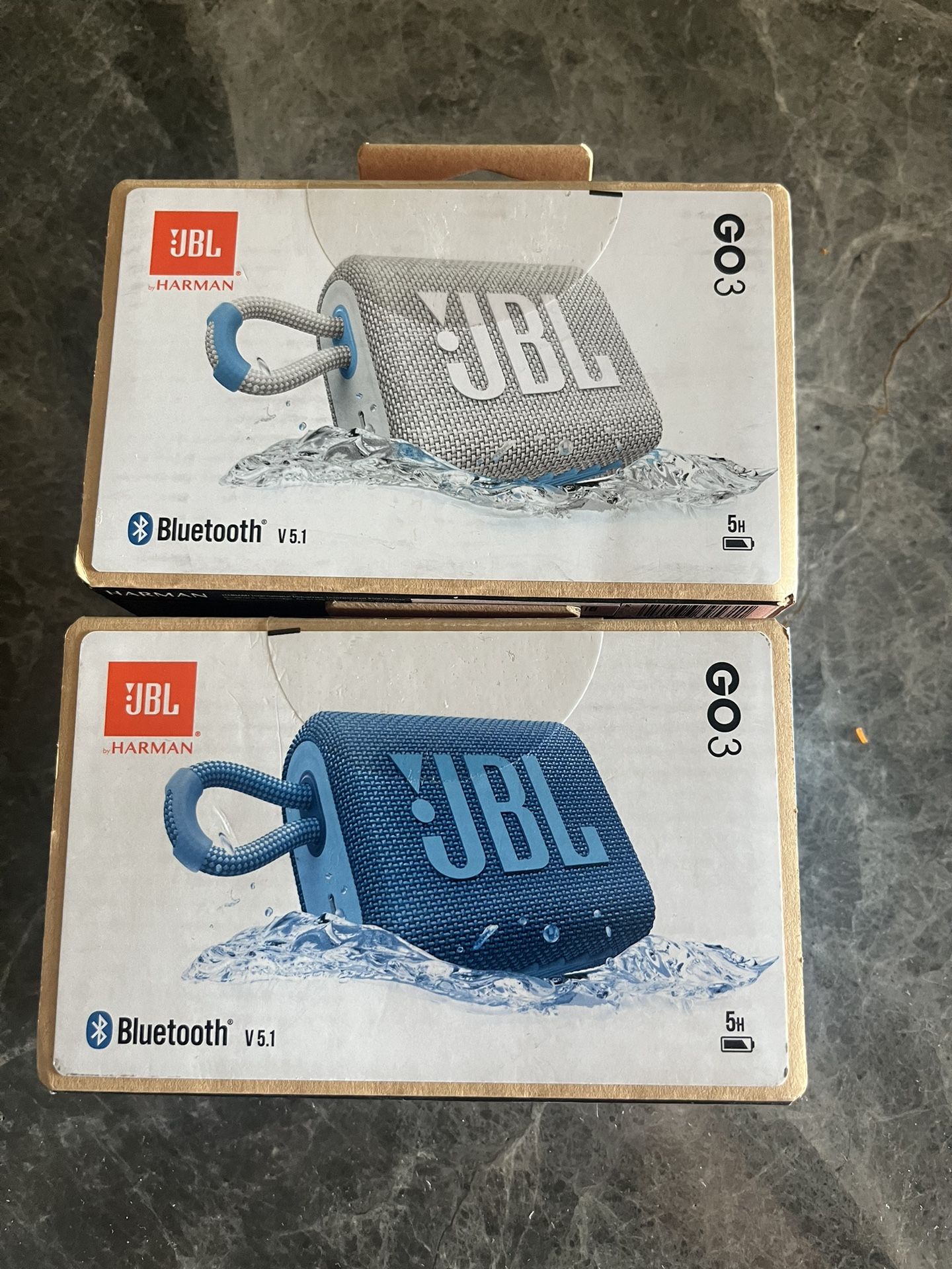 JBL Go 3 Speakers Blue-Gray