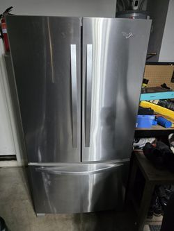 Whirlpool French Door Stainless Steel Refrigerator