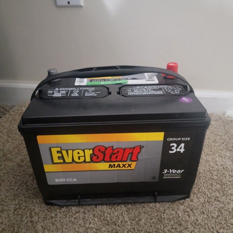 Everstart Car Battery for Sale in Harrisonburg, VA OfferUp