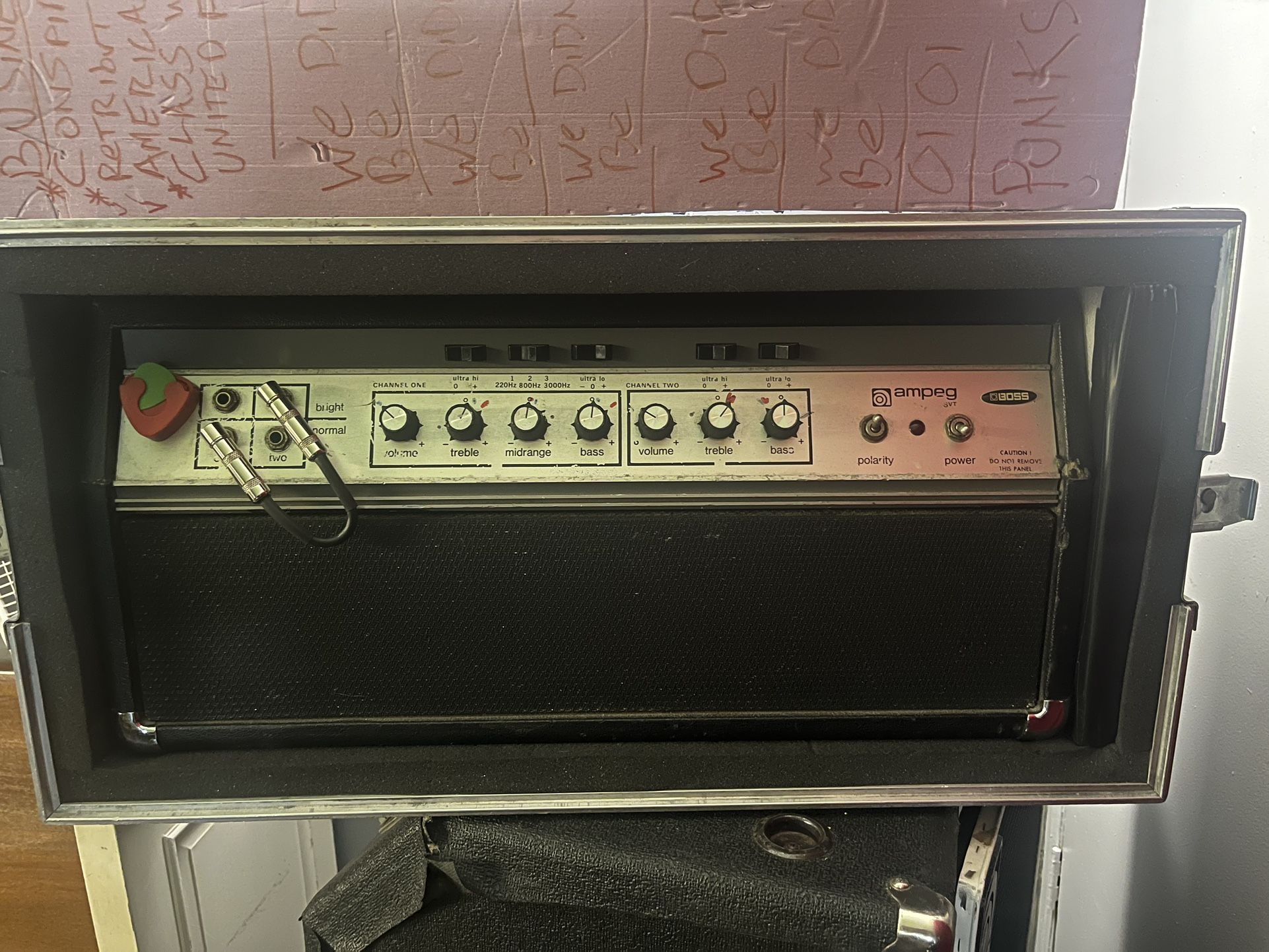 Ampeg SVT 1(contact info removed) Blackline 