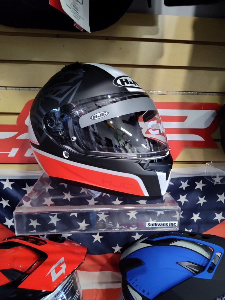 HJC Motorcycle Full Face Helmet Brand https://offerup.com/redirect/?o=TmV3LkRPVA== Approved Diablo Racing Helmet