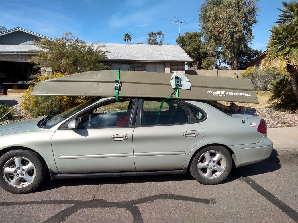 12 foot Bass Tracker Aluminum Jon Boat