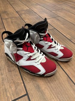 Jordan 6 carmine size 11.5 men used  only $50