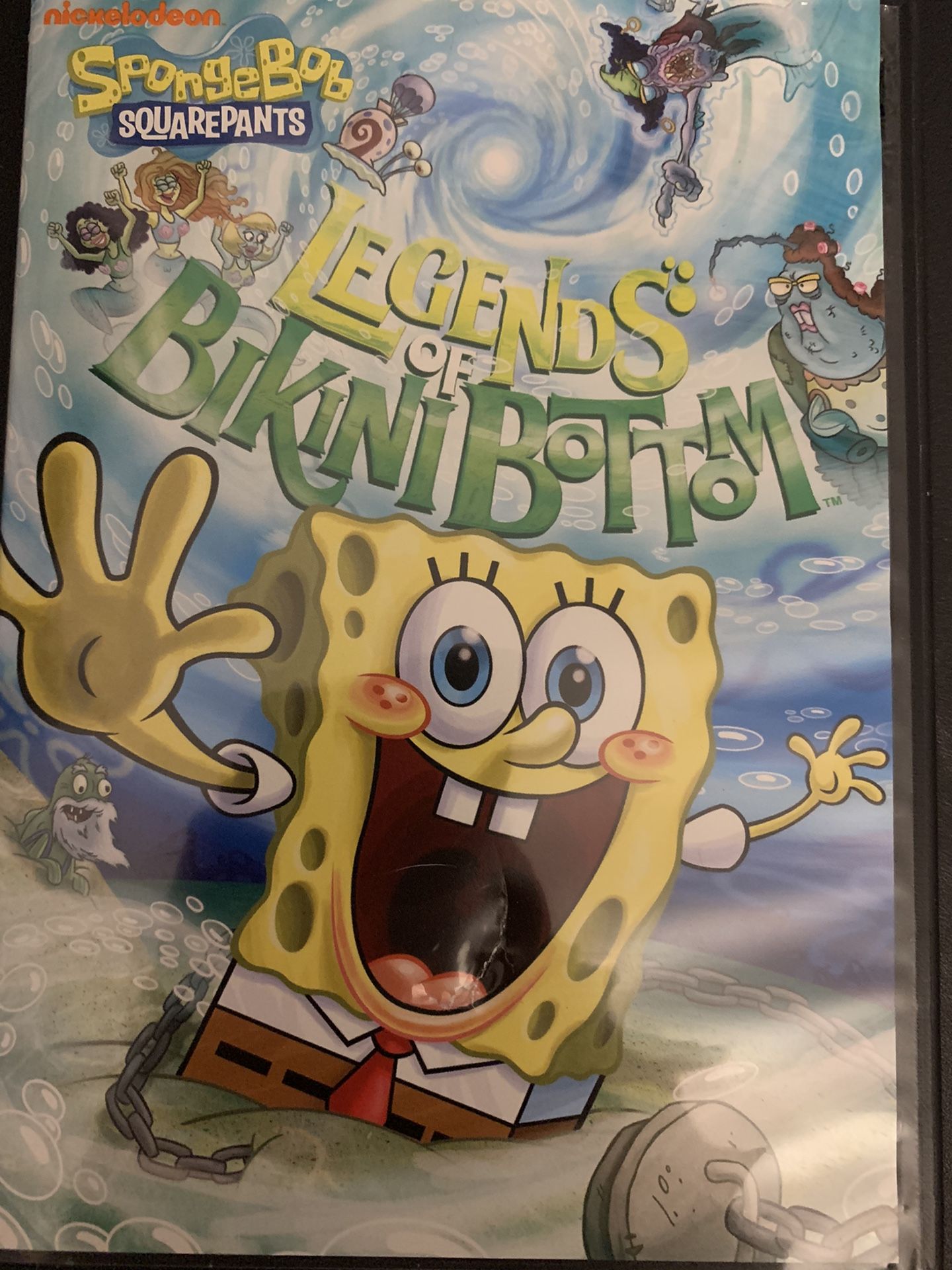 Nickelodeon’s SPONGEBOB SQUAREPANTS: LEGENDS Of BIKINI BOTTOM (DVD-2011)