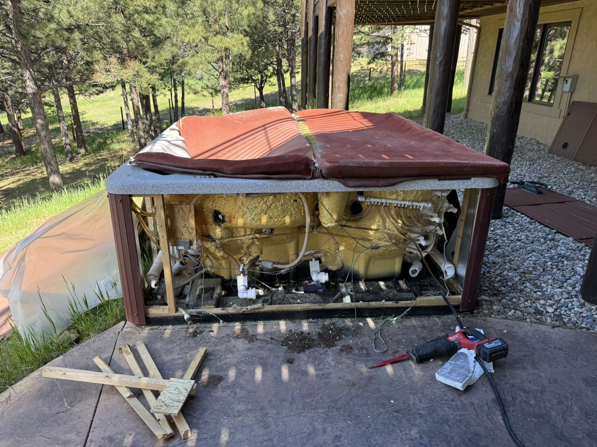 Hot Tub Removal
