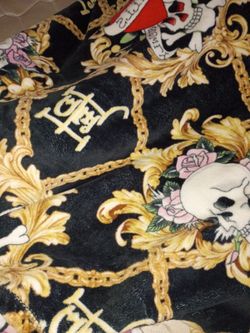 Ed Hardy Throw Blanket